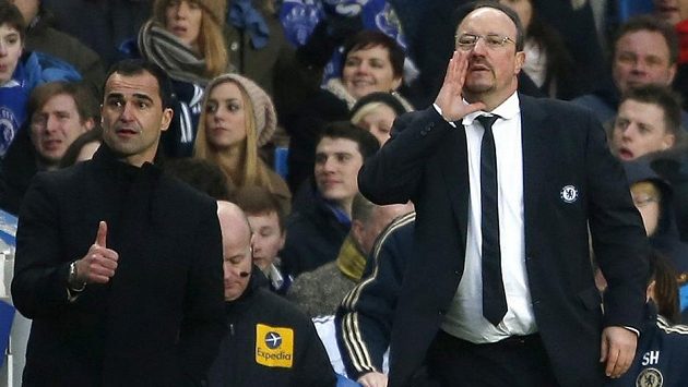 Trenér Chelsea Rafael Benitez (vpravo) nebere evropskou ligu na lehkou váhu. Trenér Chelsea Rafael Benitez (vpravo) nebere evropskou ligu na lehkou váhu.