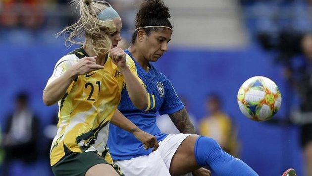 Australanky smazaly dvoubrankový náskok Brazilek a slaví výhru. Australanky smazaly dvoubrankový náskok Brazilek a slaví výhru.