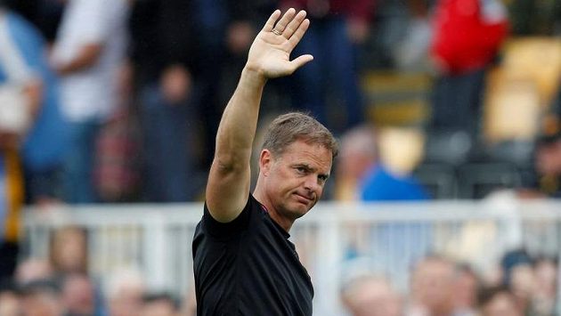 Frank de Boer na snímku z doby, kdy vedl Crystal Palace. Frank de Boer na snímku z doby, kdy vedl Crystal Palace.