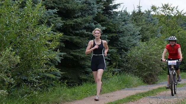 Veronika Zborníková se pouští i do triatlonu. Veronika Zborníková se pouští i do triatlonu.