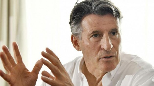 Šéf Světové atletiky Sebastian Coe Šéf Světové atletiky Sebastian Coe