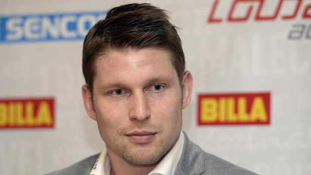 Kapitán hokejistů Sparty Petr Vrána. Kapitán hokejistů Sparty Petr Vrána.