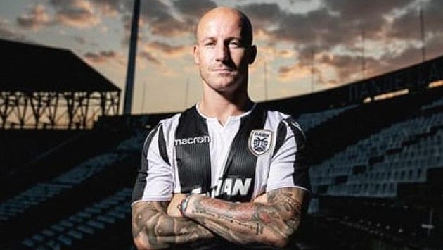 Miroslav Stoch v barvách PAOK Soluň. Miroslav Stoch v barvách PAOK Soluň.