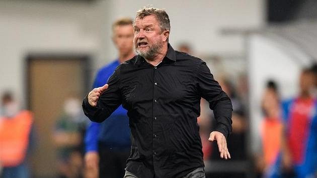 Trenér Sparty Praha Pavel Vrba během utkání v Plzni. Trenér Sparty Praha Pavel Vrba během utkání v Plzni.