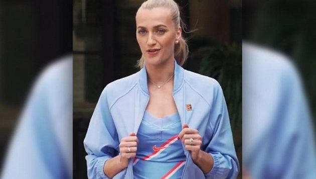 Petra Kvitová v nové kolekci. Petra Kvitová v nové kolekci.