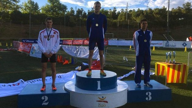 Moderní pětibojař Marek Grycz na archivním snímku z juniorského mistrovství Evropy. Moderní pětibojař Marek Grycz na archivním snímku z juniorského mistrovství Evropy.