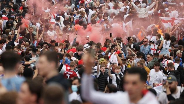 Thousands of people became infected with coronavirus at the finals of the European Football Championship in Wembley