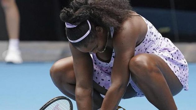 Serena Williamsová na svou soupeřku nestačila. Serena Williamsová na svou soupeřku nestačila.