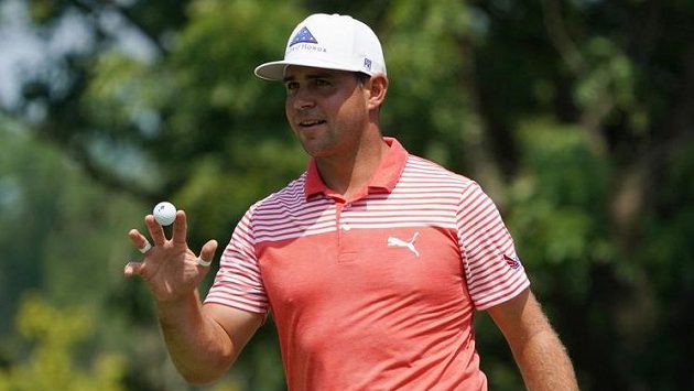 Gary Woodland v Bellerive Country Clubu. Gary Woodland v Bellerive Country Clubu.