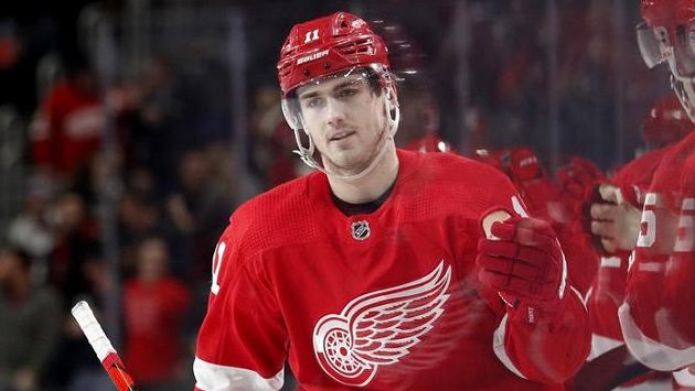 Filip Zadina se postaral o čtvrtou branku Rudých křídel Filip Zadina se postaral o čtvrtou branku Rudých křídel