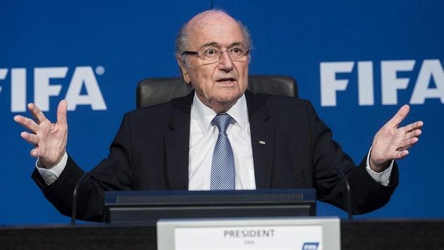Prezident FIFA Sepp Blatter. Prezident FIFA Sepp Blatter.