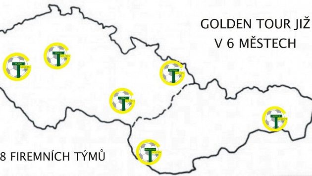 Firemní týmy hrají Golden Tour již v 6 městech České a Slovenské republiky, nově také ve východoslovenských Košicích. Firemní týmy hrají Golden Tour již v 6 městech České a Slovenské republiky, nově také ve východoslovenských Košicích.