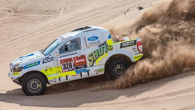Posádka Tomáš Ouředníček a David Křípal z týmu Ultimate Dakar Racing. Posádka Tomáš Ouředníček a David Křípal z týmu Ultimate Dakar Racing.