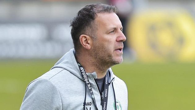 Hlavní trenér Příbrami Jozef Valachovič. Hlavní trenér Příbrami Jozef Valachovič.