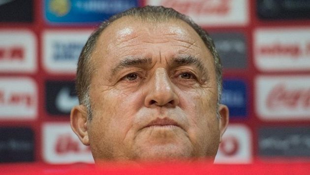 Zkušený kouč tureckých fotbalistů Fatih Terim. Zkušený kouč tureckých fotbalistů Fatih Terim.