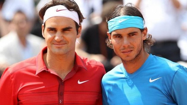 Roger Federer a Rafael Nadal (archivní foto) Roger Federer a Rafael Nadal (archivní foto)