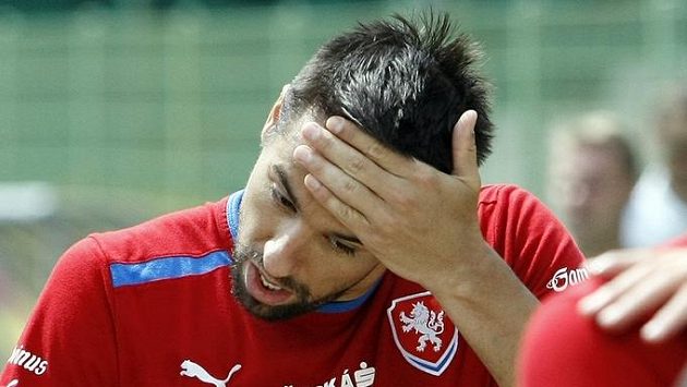 Milan Baroš se v reprezentaci cítil pod obrovským tlakem. Milan Baroš se v reprezentaci cítil pod obrovským tlakem.