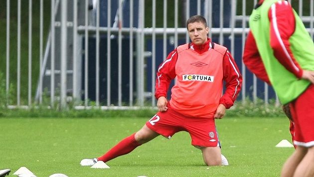 Aleš Schuster (vlevo) na tréninku Aleš Schuster (vlevo) na tréninku