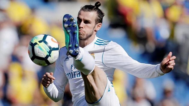 Gareth Bale z Realu Madrid v uktání proti Las Palmas. Gareth Bale z Realu Madrid v uktání proti Las Palmas.