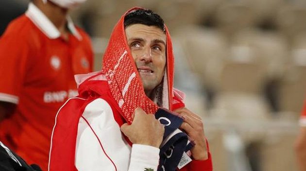 Srbský tenista Novak Djokovič Srbský tenista Novak Djokovič
