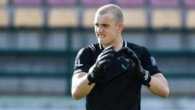 Brankář Příbrami Martin Melichar Brankář Příbrami Martin Melichar