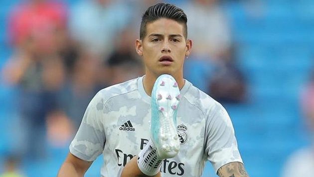 James Rodríguez bude Realu několik týdnů chybět James Rodríguez bude Realu několik týdnů chybět