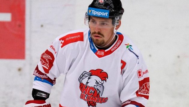 Jan Káňa v dresu Olomouce Jan Káňa v dresu Olomouce