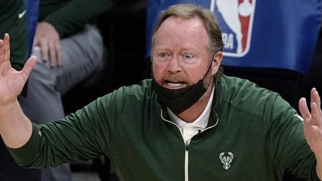Basketbalový trenér Mike Budenholzer Basketbalový trenér Mike Budenholzer
