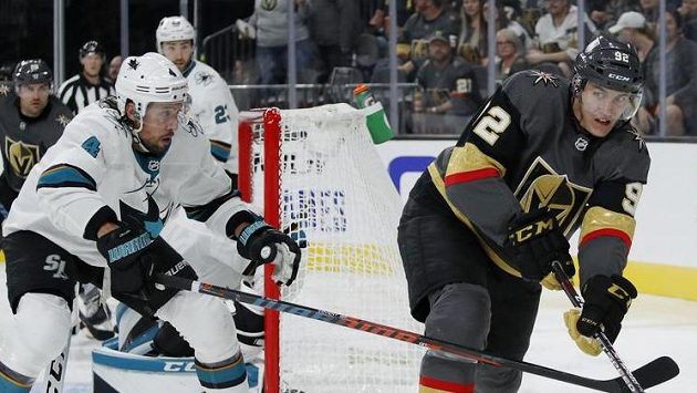 Tomáš Nosek se asistencí podílel na prvním gólu Vegas Tomáš Nosek se asistencí podílel na prvním gólu Vegas