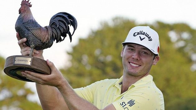 Americký golfista Sam Burns Americký golfista Sam Burns