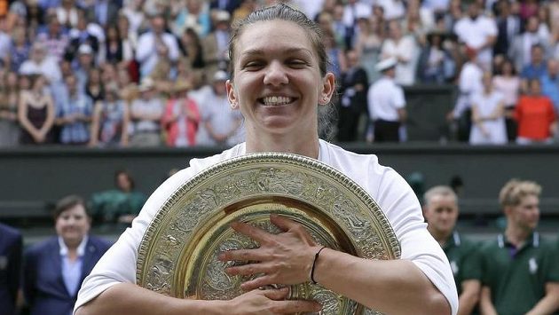 Wimbledonská šampionka Simona Halepová nedala Sereně Williamsové ve finále šanci Wimbledonská šampionka Simona Halepová nedala Sereně Williamsové ve finále šanci