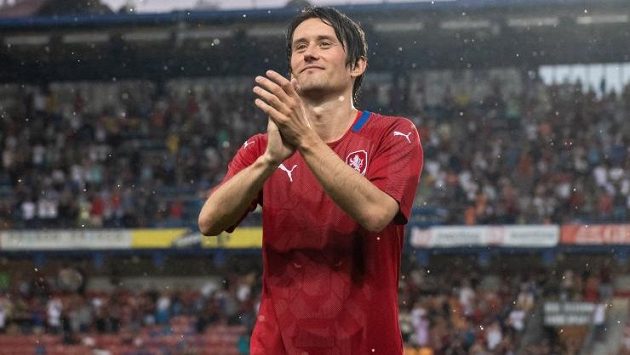 Tomáš Rosický na Letné. Tomáš Rosický na Letné.