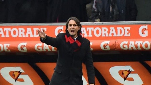 Kouč AC Milán Filippo Inzaghi. Kouč AC Milán Filippo Inzaghi.