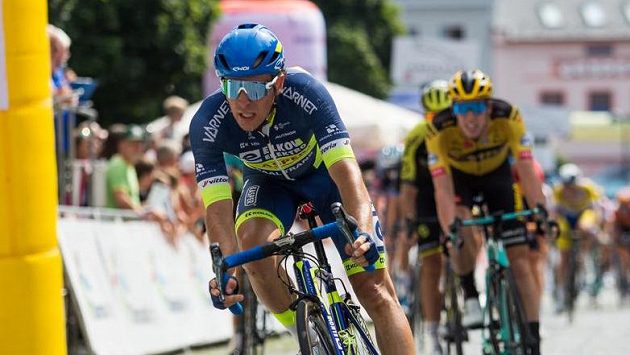 Adam Ťoupalík v závěrečné etapě Czech Cycling Tour Adam Ťoupalík v závěrečné etapě Czech Cycling Tour