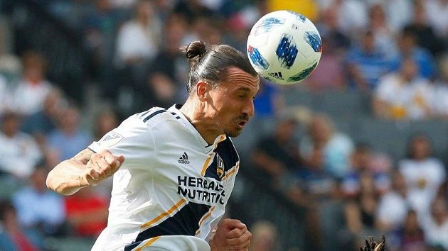 Zlatan Ibrahimovic v dresu Los Angeles Galaxy. Zlatan Ibrahimovic v dresu Los Angeles Galaxy.