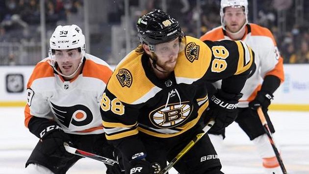 David Pastrňák přispěl asistencí ve svém prvním letošním startu v přípravných zápasech NHL k výhře Bostonu David Pastrňák přispěl asistencí ve svém prvním letošním startu v přípravných zápasech NHL k výhře Bostonu