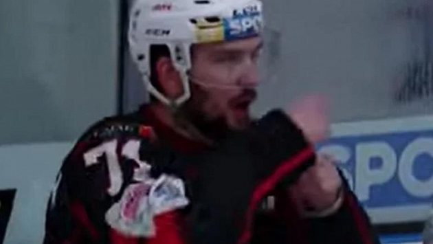 Ukrajinský hokejový reprezentant Andrij Deniskin Ukrajinský hokejový reprezentant Andrij Deniskin
