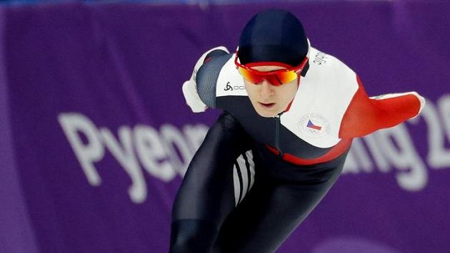 Martina Sáblíková na trati 3000 metrů v jihokorejském Pchjongčchangu. Martina Sáblíková na trati 3000 metrů v jihokorejském Pchjongčchangu.