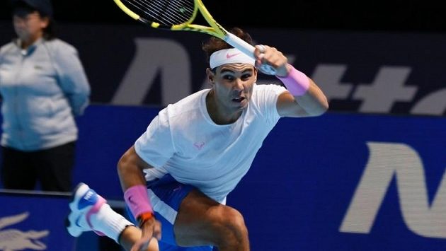 Legendární Rafael Nadal v akci Legendární Rafael Nadal v akci