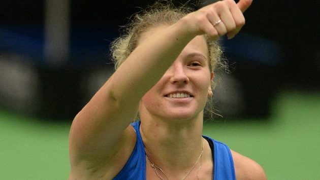 Kateřina Siniaková mohla být se svým výkonem spokojená (archivní foto) Kateřina Siniaková mohla být se svým výkonem spokojená (archivní foto)
