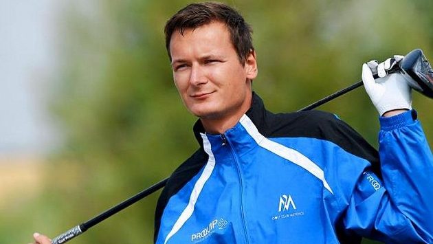 Golfista Ondřej Lieser na archivním snímku Golfista Ondřej Lieser na archivním snímku