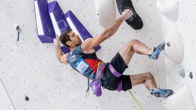 Martinu Stráníkovi na MS ve sportovním lezení v Moskvě těsně unikla medaile v obtížnosti Martinu Stráníkovi na MS ve sportovním lezení v Moskvě těsně unikla medaile v obtížnosti