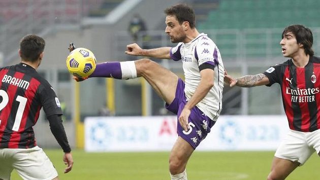 Fotbalisté AC Milán si poradili s Fiorentinou Fotbalisté AC Milán si poradili s Fiorentinou