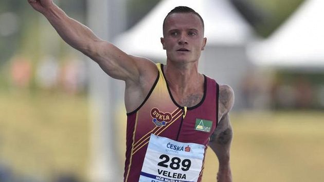 Jan Veleba časem 10,16 vyrovnal český rekord v běhu na 100 m. Jan Veleba časem 10,16 vyrovnal český rekord v běhu na 100 m.