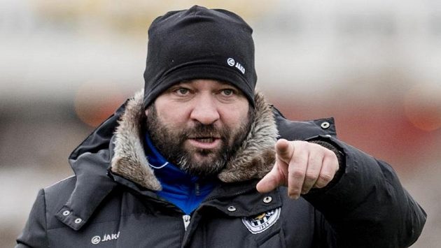Trenér Hradce Králové Bohuslav Pilný. Trenér Hradce Králové Bohuslav Pilný.