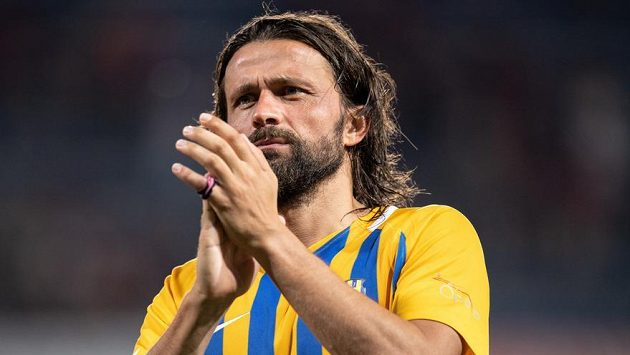 Opavský záložník Pavel Zavadil. Opavský záložník Pavel Zavadil.