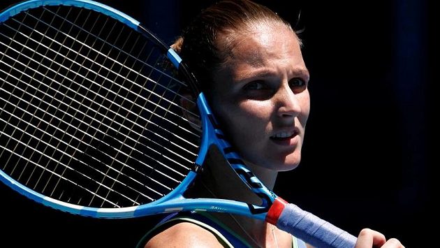 Karolína Plíšková na archivním snímku. Karolína Plíšková na archivním snímku.