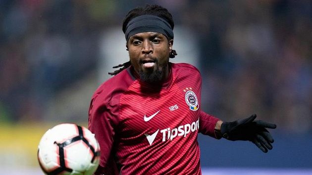 Sparťan Costa během utkání s Libercem. Sparťan Costa během utkání s Libercem.