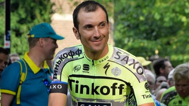 Ivan Basso při letošní Tour de France. Ivan Basso při letošní Tour de France.