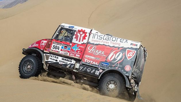 Aleš Loprais na Rallye Dakar (ilustrační foto). Aleš Loprais na Rallye Dakar (ilustrační foto).